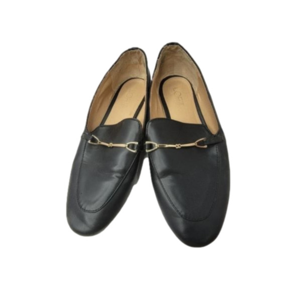 Loft Loafer Slid on Black with Mouth Bite detail - Picture 1 of 12